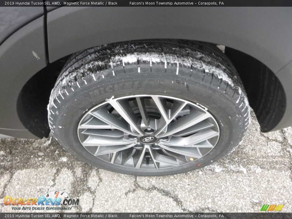 2019 Hyundai Tucson SEL AWD Magnetic Force Metallic / Black Photo #7