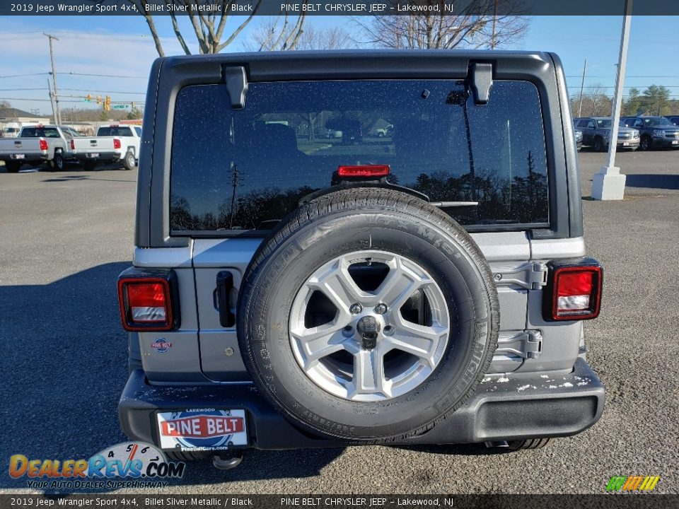 2019 Jeep Wrangler Sport 4x4 Billet Silver Metallic / Black Photo #5
