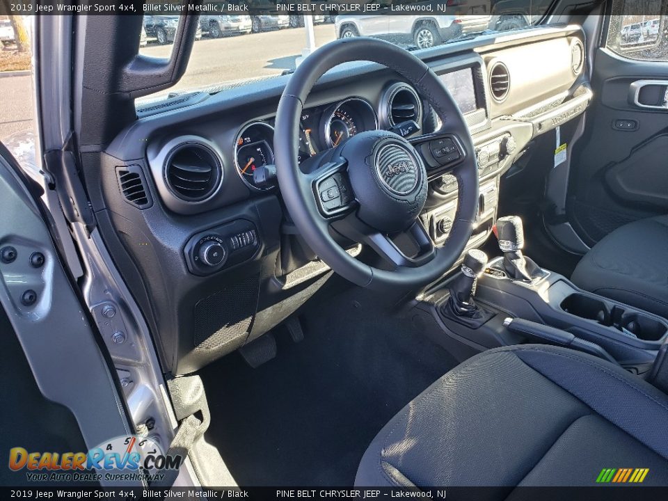 2019 Jeep Wrangler Sport 4x4 Billet Silver Metallic / Black Photo #7