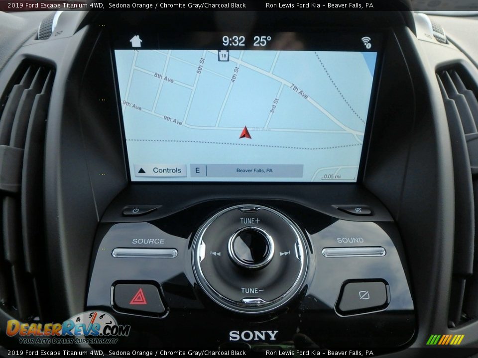 Navigation of 2019 Ford Escape Titanium 4WD Photo #20