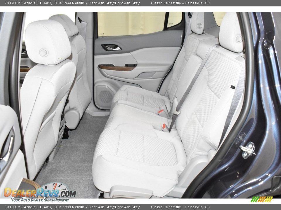 2019 GMC Acadia SLE AWD Blue Steel Metallic / Dark Ash Gray/Light Ash Gray Photo #7