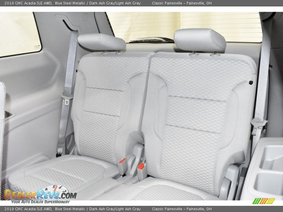 2019 GMC Acadia SLE AWD Blue Steel Metallic / Dark Ash Gray/Light Ash Gray Photo #8