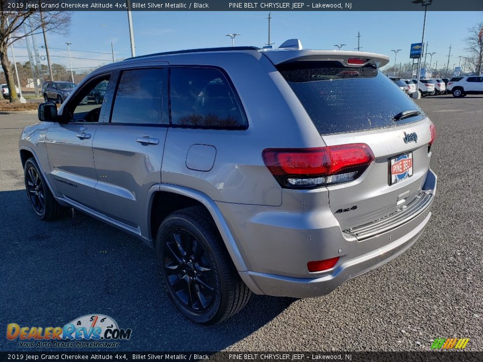 2019 Jeep Grand Cherokee Altitude 4x4 Billet Silver Metallic / Black Photo #4