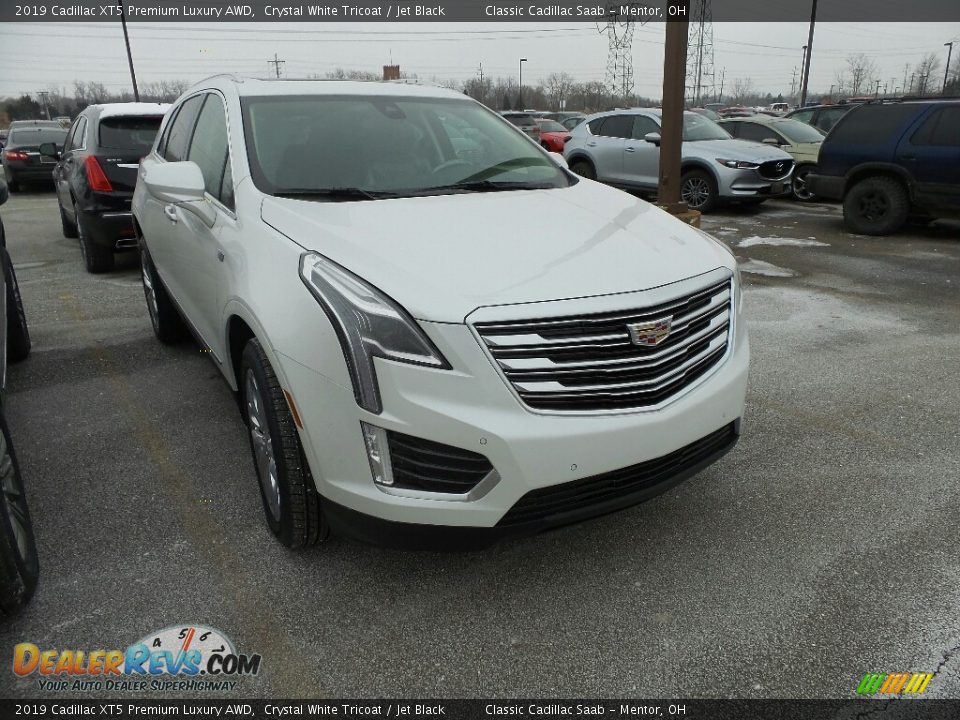 2019 Cadillac XT5 Premium Luxury AWD Crystal White Tricoat / Jet Black Photo #1
