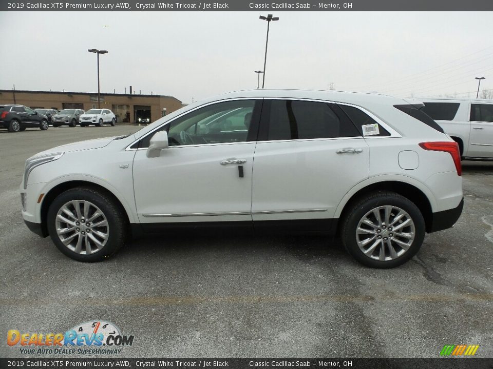 2019 Cadillac XT5 Premium Luxury AWD Crystal White Tricoat / Jet Black Photo #2