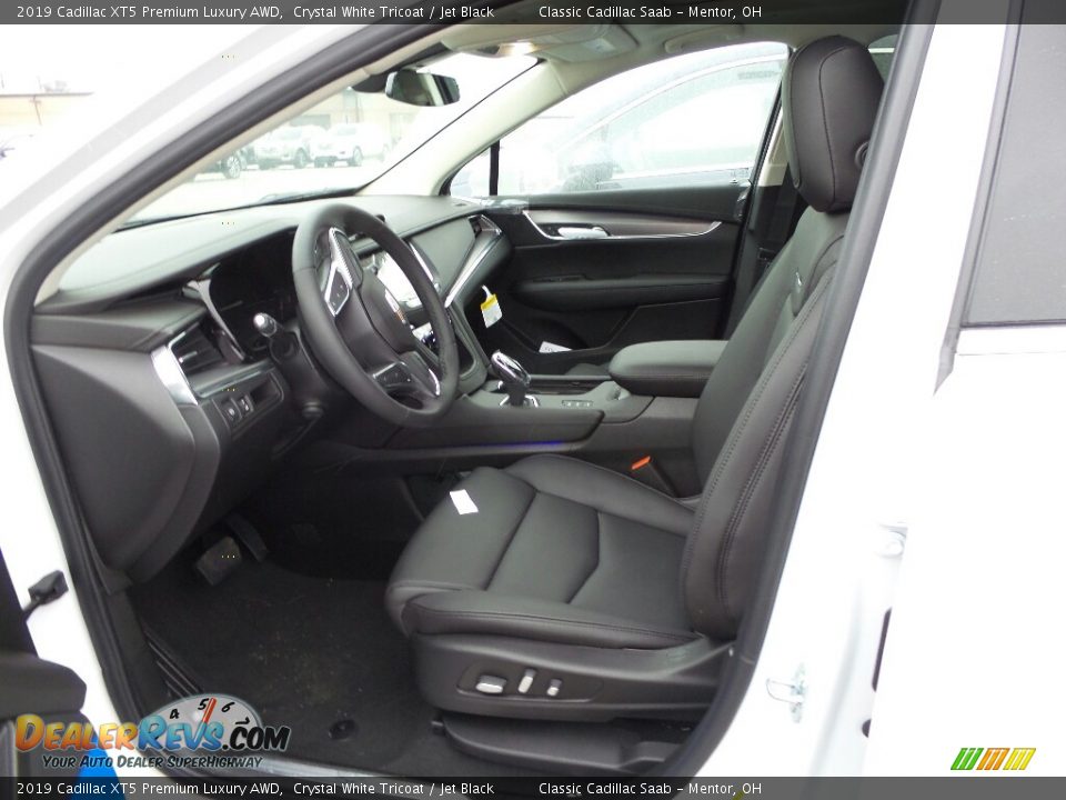 2019 Cadillac XT5 Premium Luxury AWD Crystal White Tricoat / Jet Black Photo #3