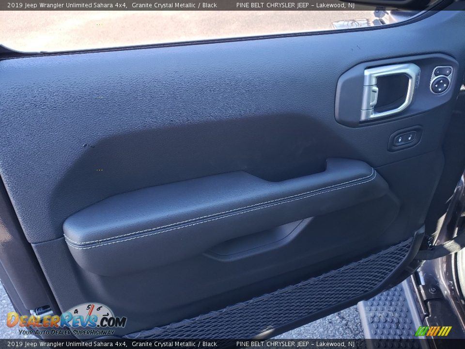 2019 Jeep Wrangler Unlimited Sahara 4x4 Granite Crystal Metallic / Black Photo #8