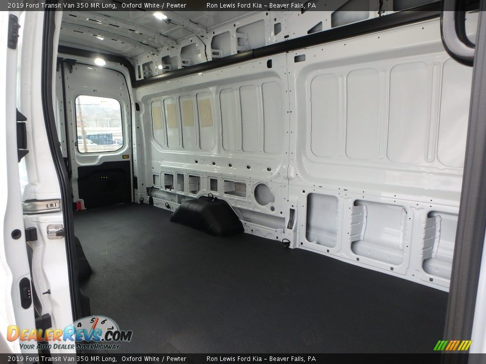 2019 Ford Transit Van 350 MR Long Oxford White / Pewter Photo #2