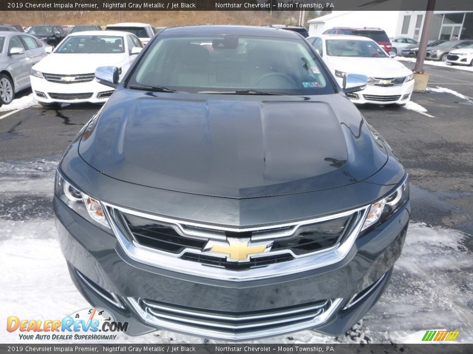 2019 Chevrolet Impala Premier Nightfall Gray Metallic / Jet Black Photo #9