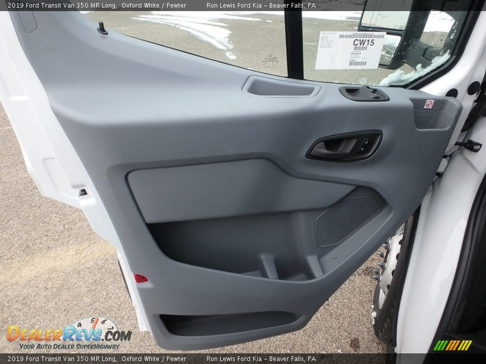 Door Panel of 2019 Ford Transit Van 350 MR Long Photo #16
