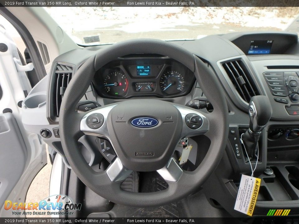 2019 Ford Transit Van 350 MR Long Steering Wheel Photo #17