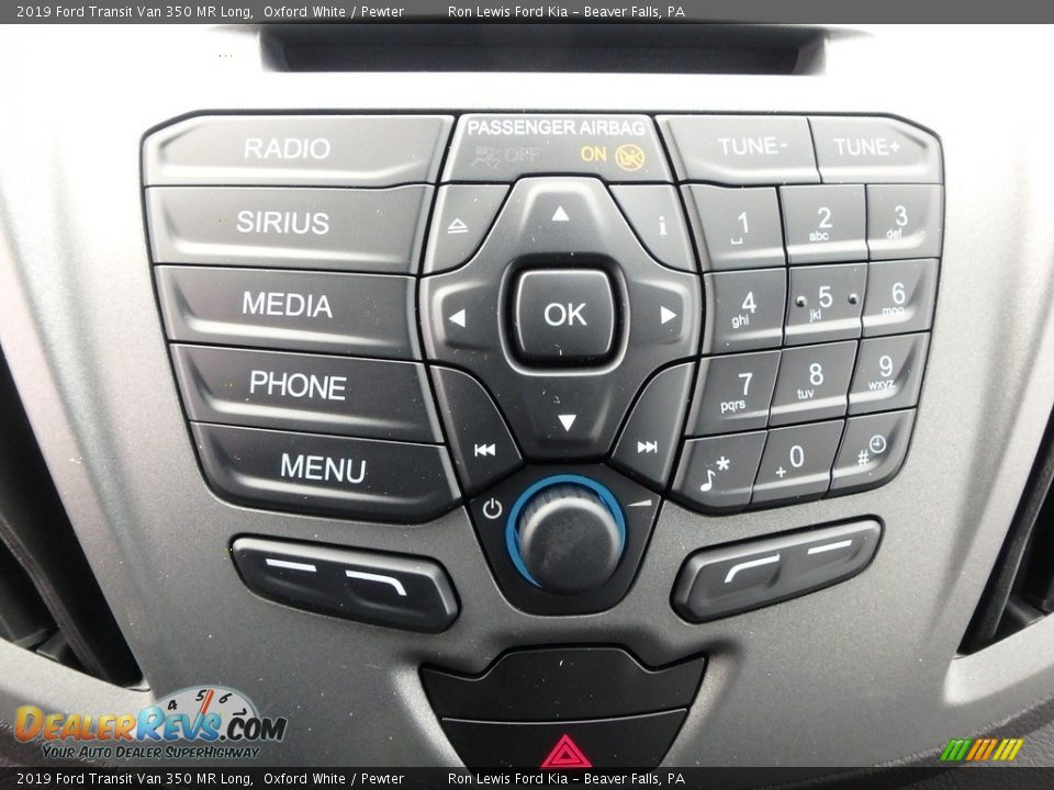 Controls of 2019 Ford Transit Van 350 MR Long Photo #19