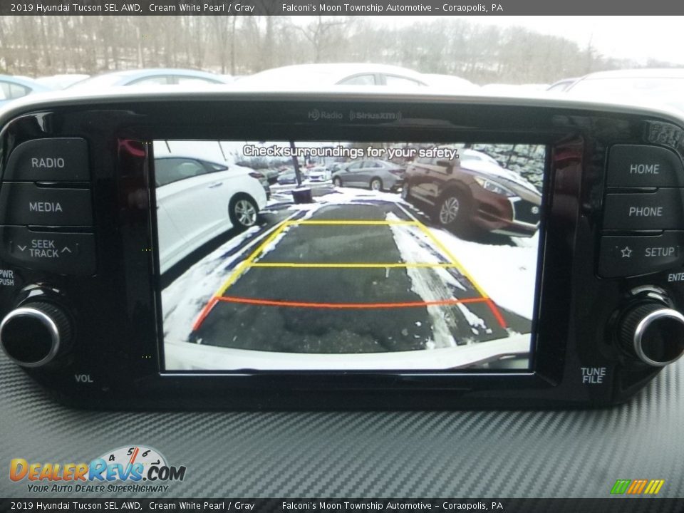 2019 Hyundai Tucson SEL AWD Cream White Pearl / Gray Photo #15