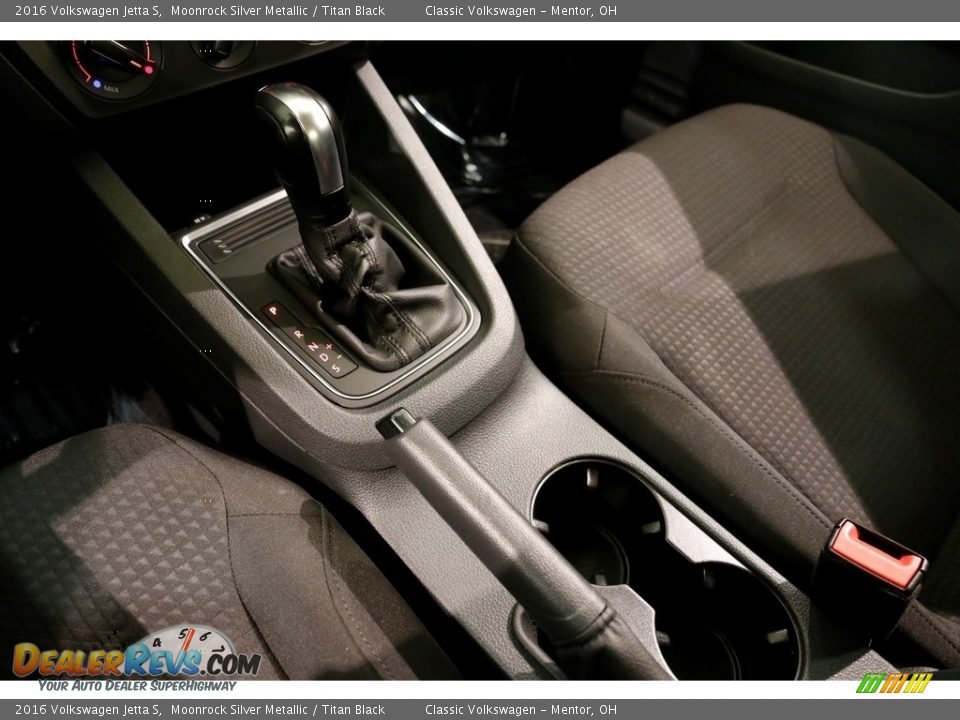 2016 Volkswagen Jetta S Moonrock Silver Metallic / Titan Black Photo #11