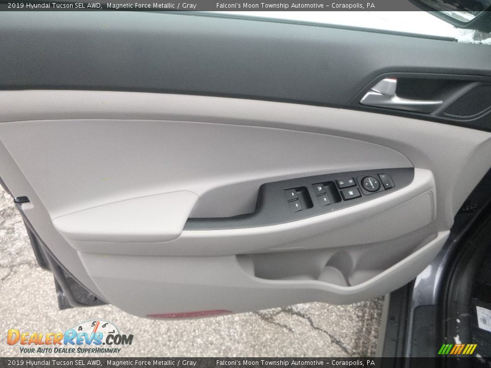 2019 Hyundai Tucson SEL AWD Magnetic Force Metallic / Gray Photo #10