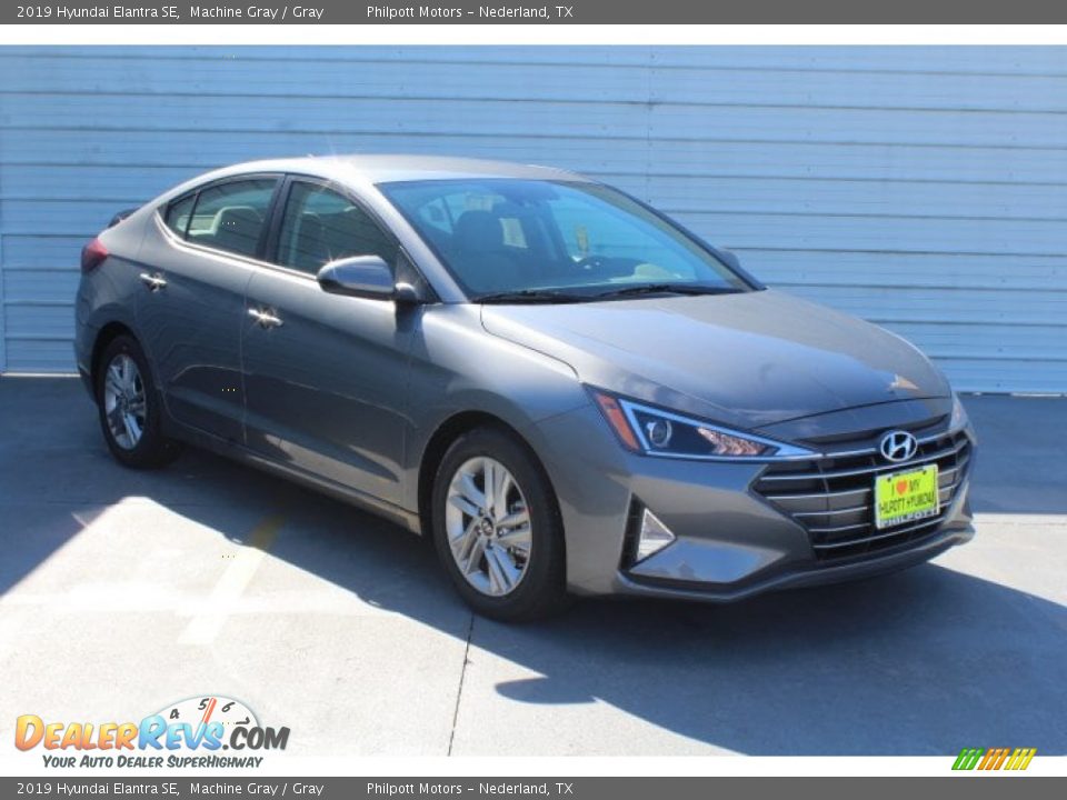 2019 Hyundai Elantra SE Machine Gray / Gray Photo #2