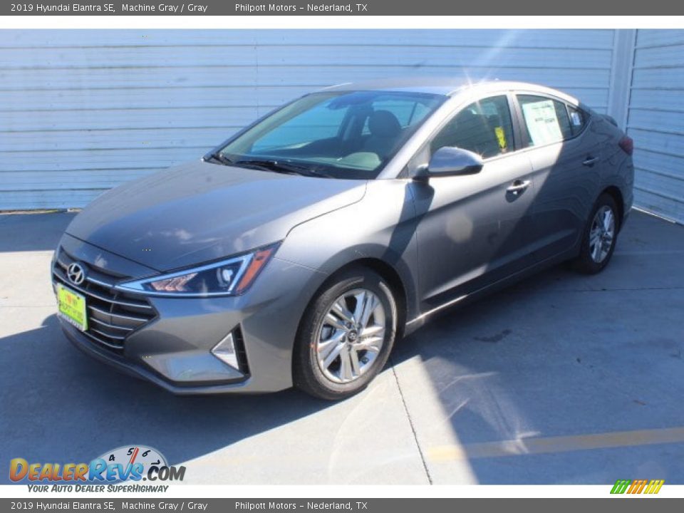 2019 Hyundai Elantra SE Machine Gray / Gray Photo #4