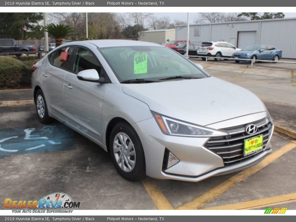 2019 Hyundai Elantra SE Symphony Silver / Black Photo #2