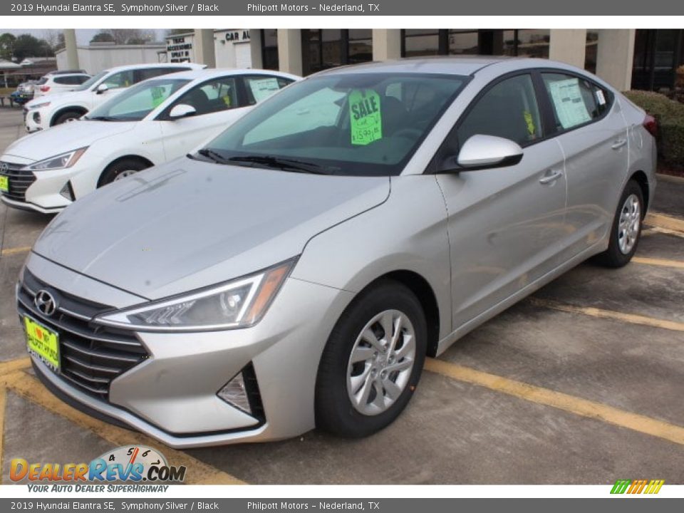 2019 Hyundai Elantra SE Symphony Silver / Black Photo #4