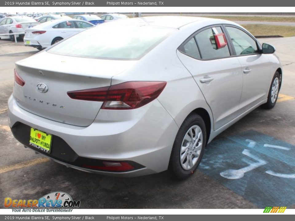 2019 Hyundai Elantra SE Symphony Silver / Black Photo #7