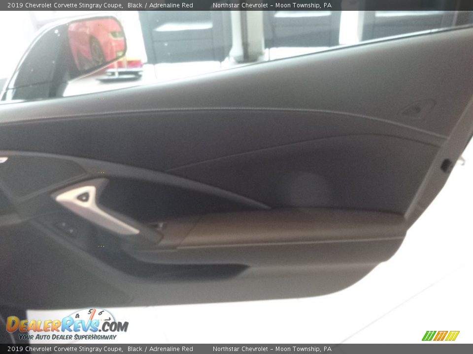 2019 Chevrolet Corvette Stingray Coupe Black / Adrenaline Red Photo #11