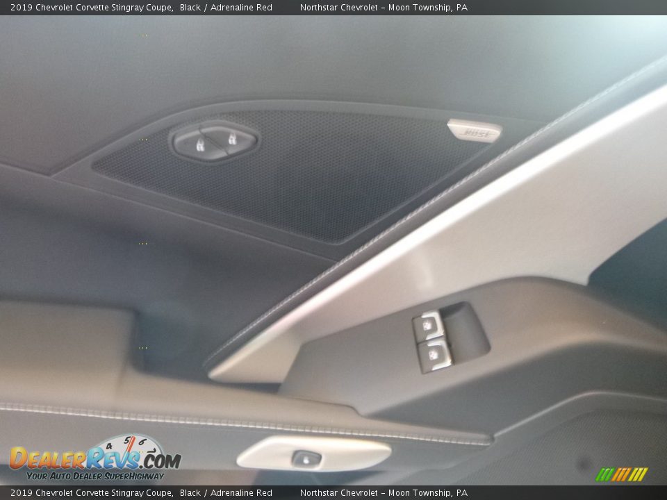 2019 Chevrolet Corvette Stingray Coupe Black / Adrenaline Red Photo #20
