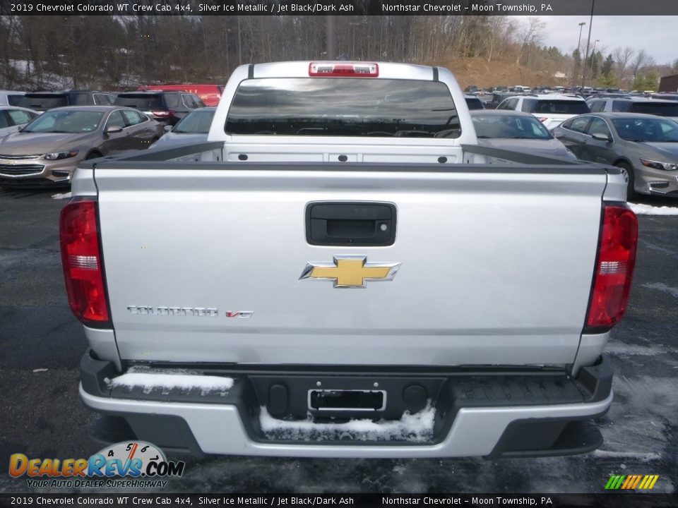 2019 Chevrolet Colorado WT Crew Cab 4x4 Silver Ice Metallic / Jet Black/Dark Ash Photo #5