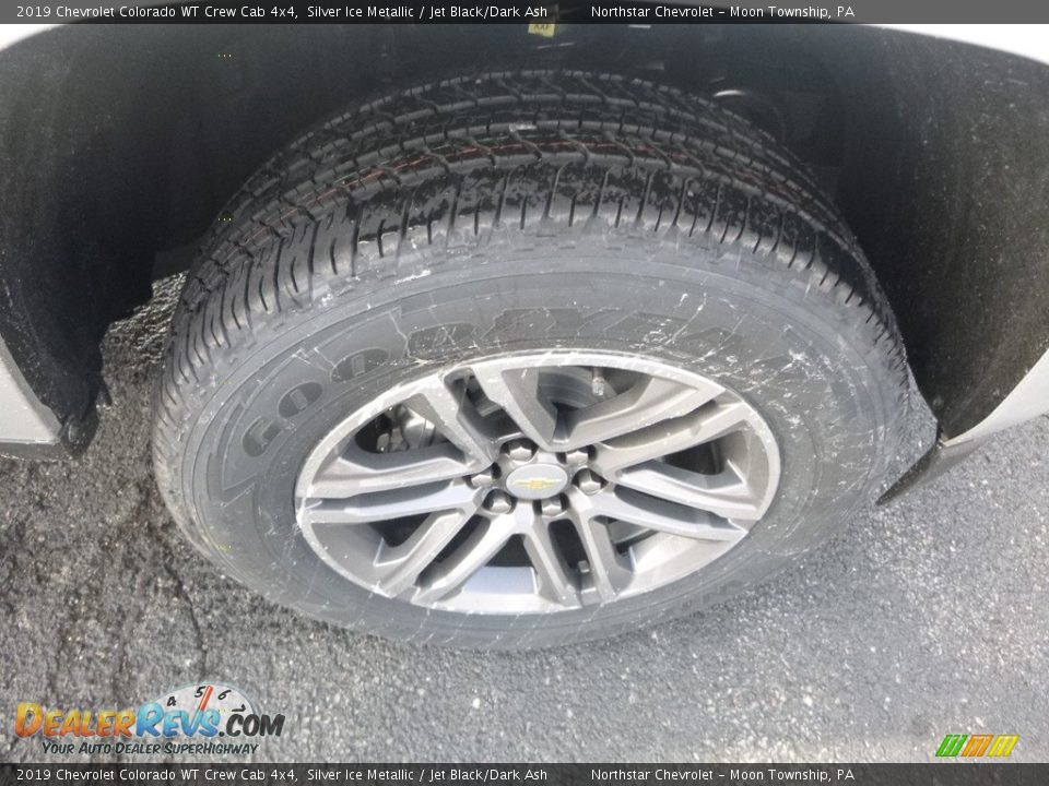 2019 Chevrolet Colorado WT Crew Cab 4x4 Silver Ice Metallic / Jet Black/Dark Ash Photo #10