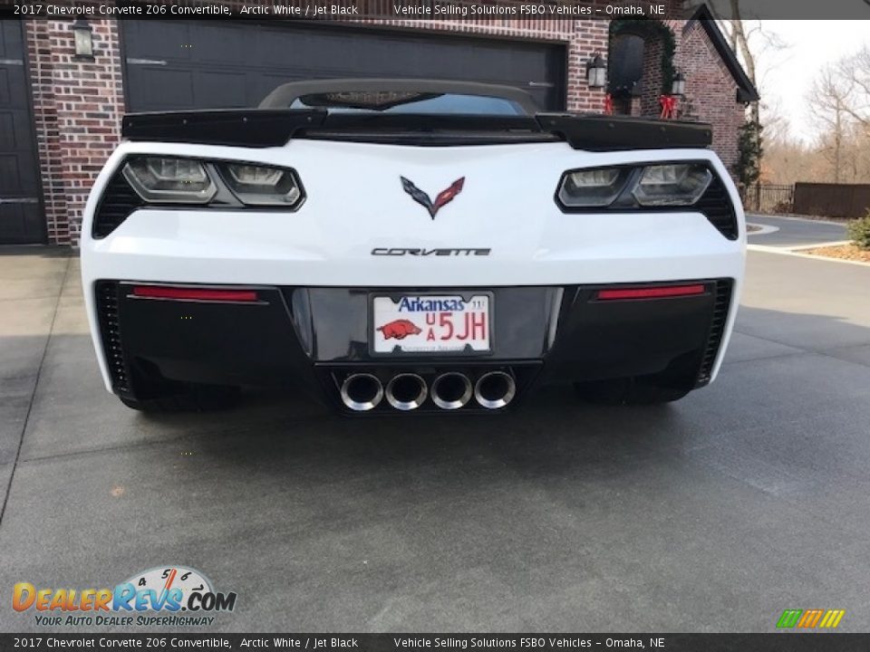 2017 Chevrolet Corvette Z06 Convertible Arctic White / Jet Black Photo #14