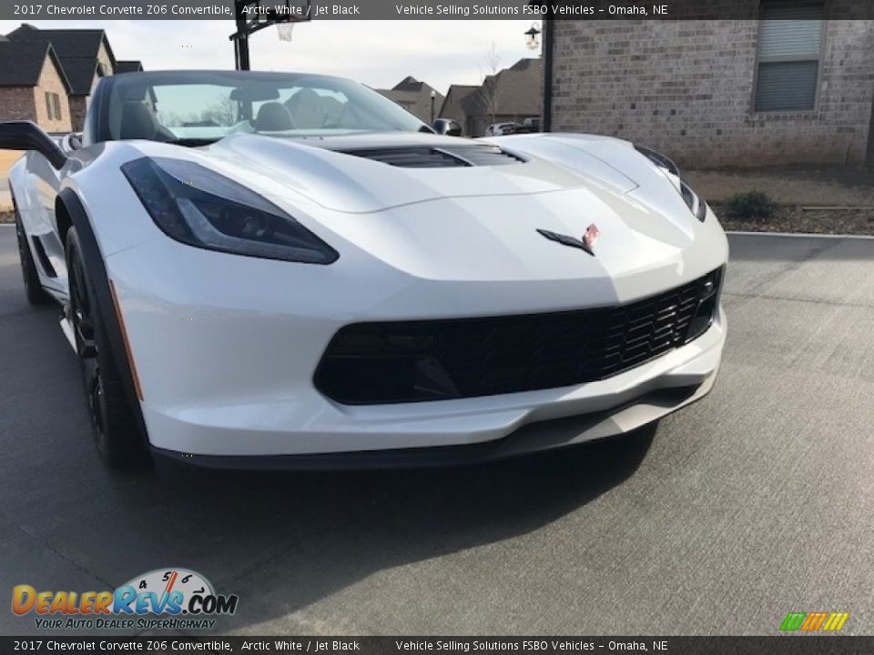 2017 Chevrolet Corvette Z06 Convertible Arctic White / Jet Black Photo #18