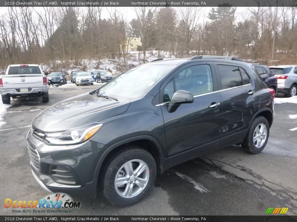 2019 Chevrolet Trax LT AWD Nightfall Gray Metallic / Jet Black Photo #1