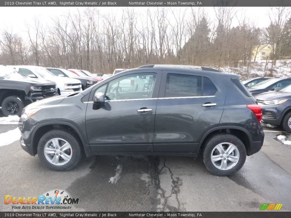 2019 Chevrolet Trax LT AWD Nightfall Gray Metallic / Jet Black Photo #2