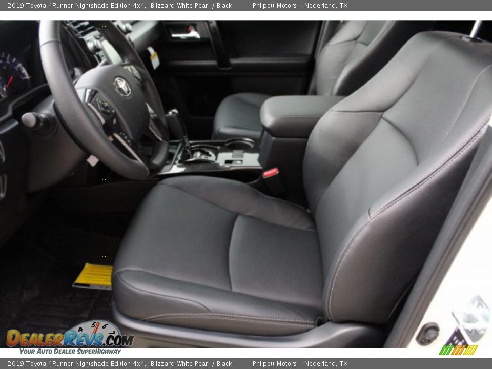 Front Seat of 2019 Toyota 4Runner Nightshade Edition 4x4 Photo #10