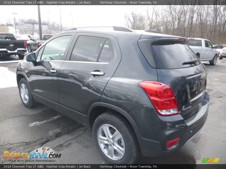 2019 Chevrolet Trax LT AWD Nightfall Gray Metallic / Jet Black Photo #3