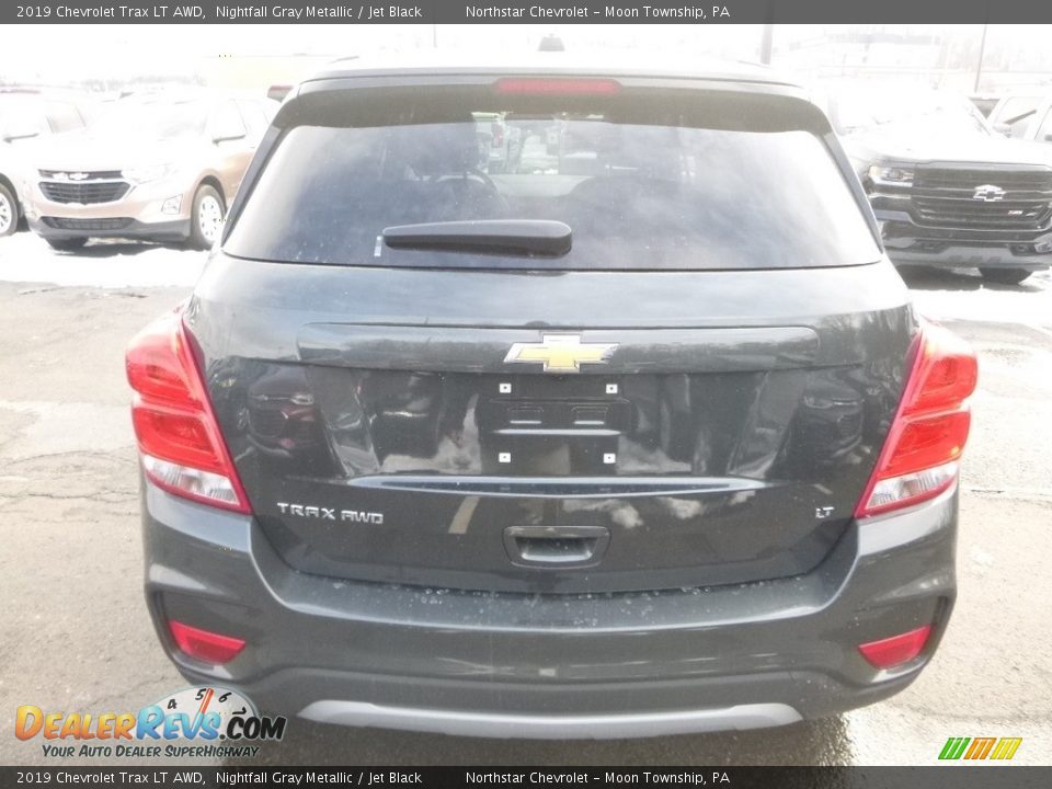 2019 Chevrolet Trax LT AWD Nightfall Gray Metallic / Jet Black Photo #4