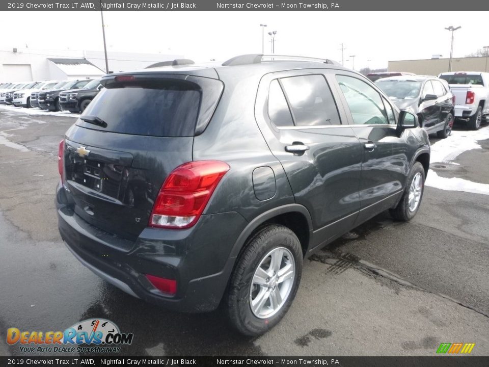 2019 Chevrolet Trax LT AWD Nightfall Gray Metallic / Jet Black Photo #5