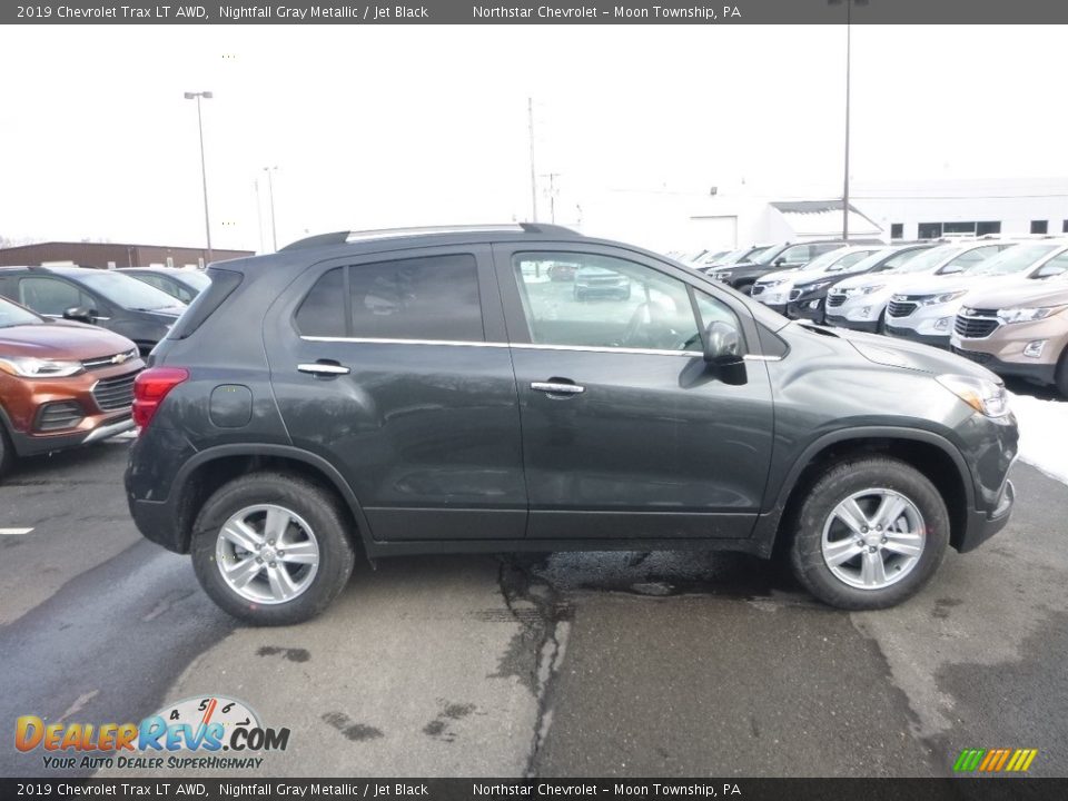2019 Chevrolet Trax LT AWD Nightfall Gray Metallic / Jet Black Photo #6