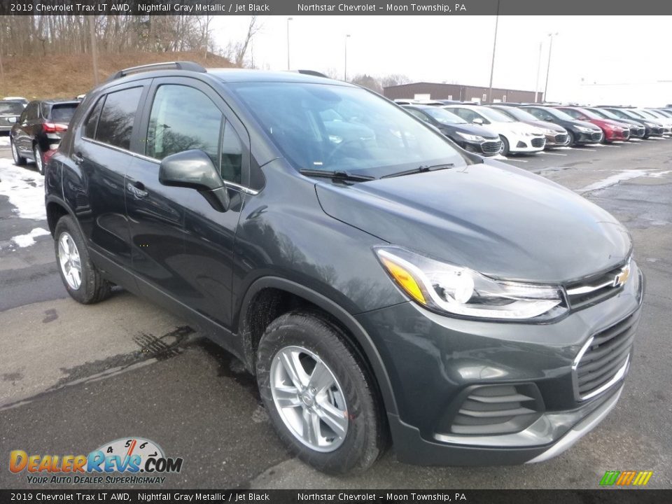 2019 Chevrolet Trax LT AWD Nightfall Gray Metallic / Jet Black Photo #7