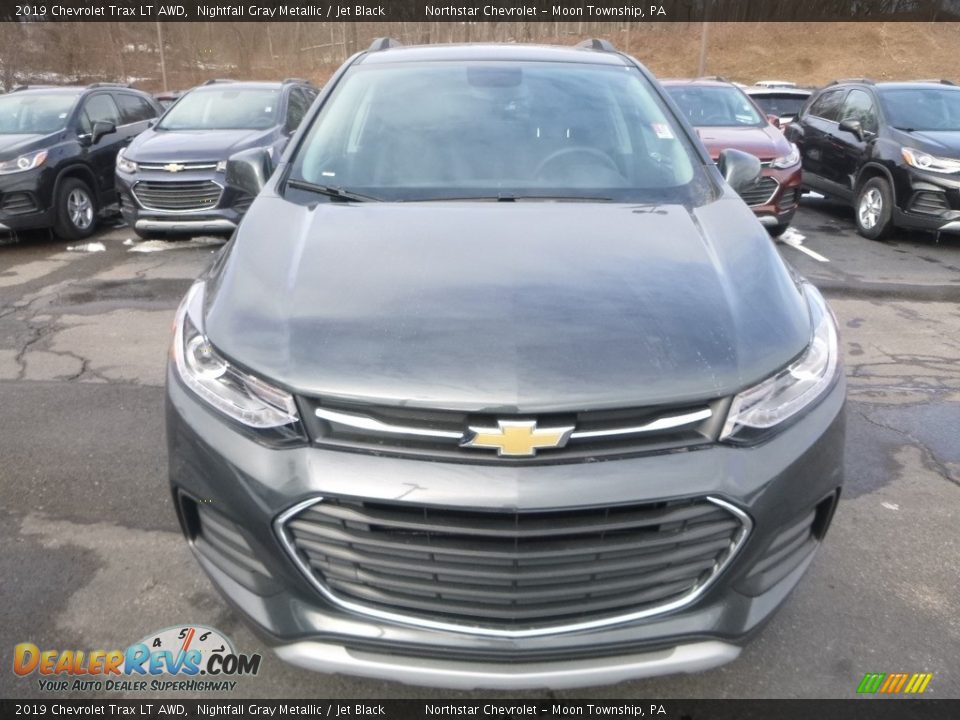 2019 Chevrolet Trax LT AWD Nightfall Gray Metallic / Jet Black Photo #8
