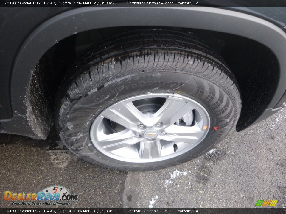 2019 Chevrolet Trax LT AWD Nightfall Gray Metallic / Jet Black Photo #9