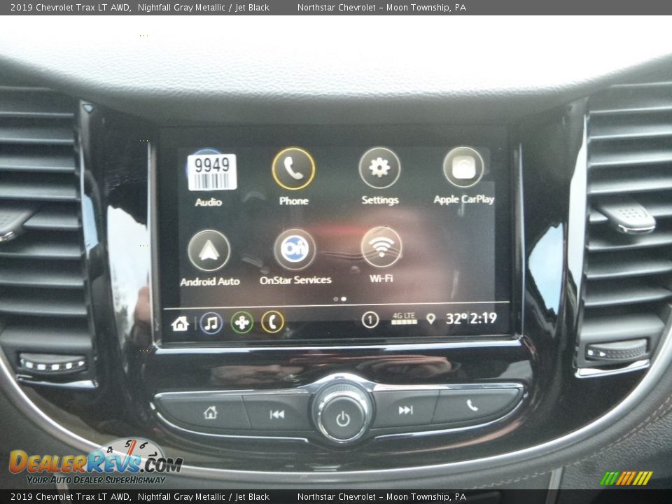 2019 Chevrolet Trax LT AWD Nightfall Gray Metallic / Jet Black Photo #17