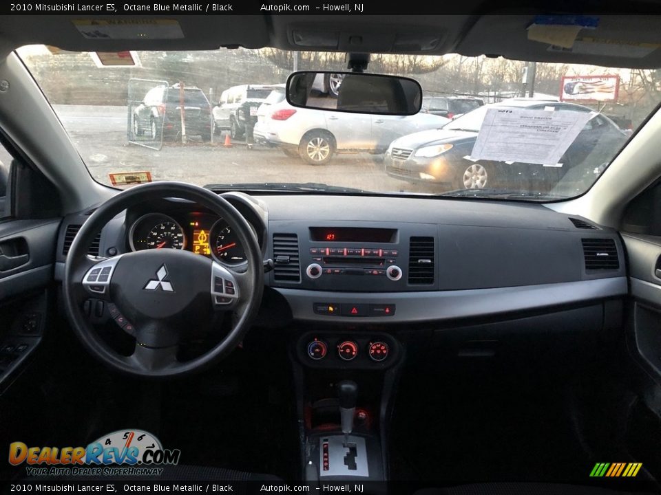 2010 Mitsubishi Lancer ES Octane Blue Metallic / Black Photo #10