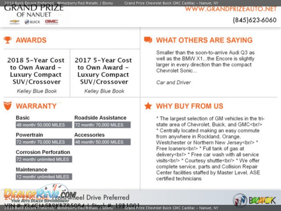 2019 Buick Encore Preferred Winterberry Red Metallic / Ebony Photo #11