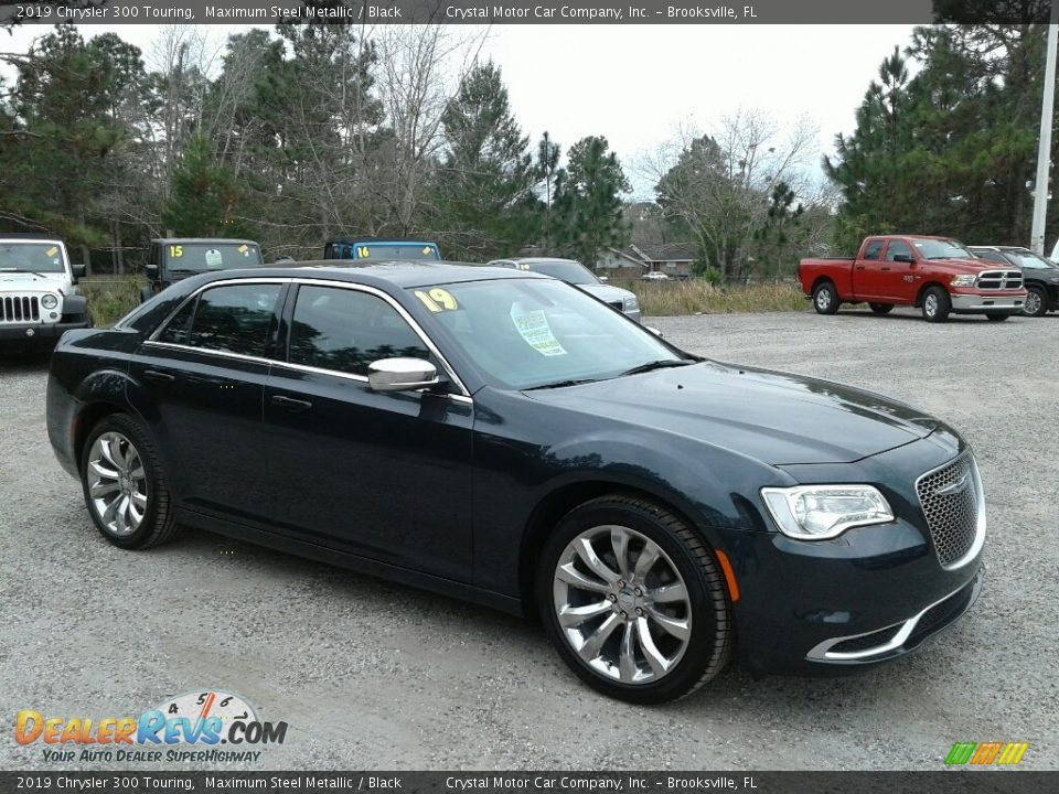 2019 Chrysler 300 Touring Maximum Steel Metallic / Black Photo #7