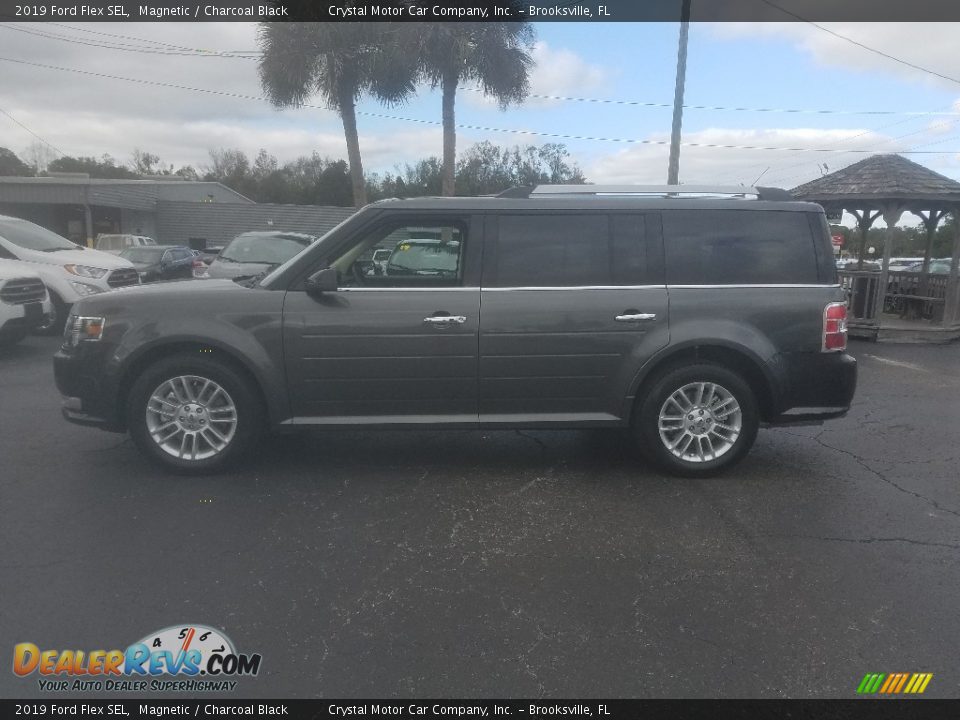 2019 Ford Flex SEL Magnetic / Charcoal Black Photo #2