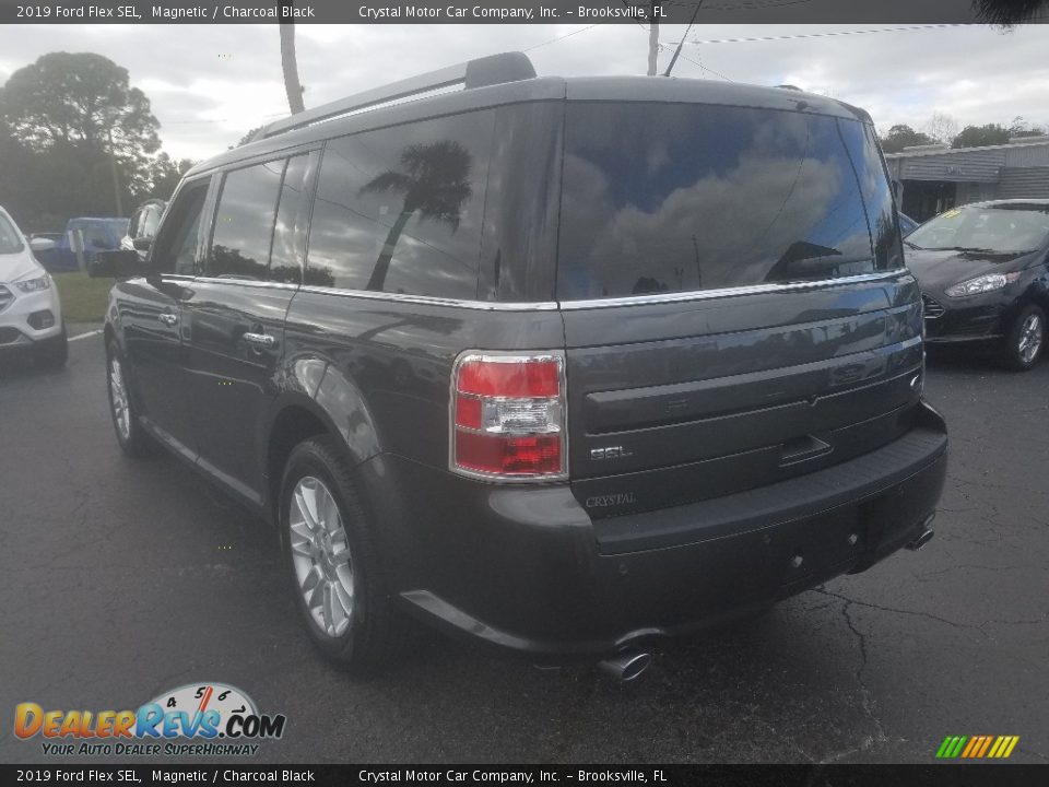 2019 Ford Flex SEL Magnetic / Charcoal Black Photo #3