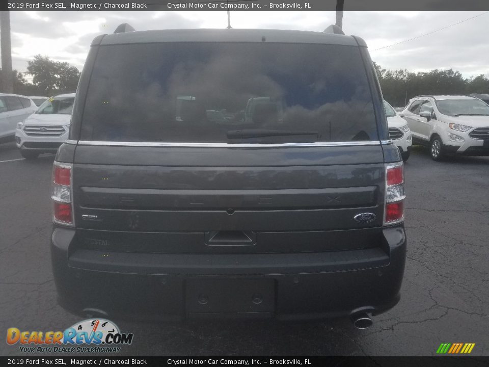 2019 Ford Flex SEL Magnetic / Charcoal Black Photo #4