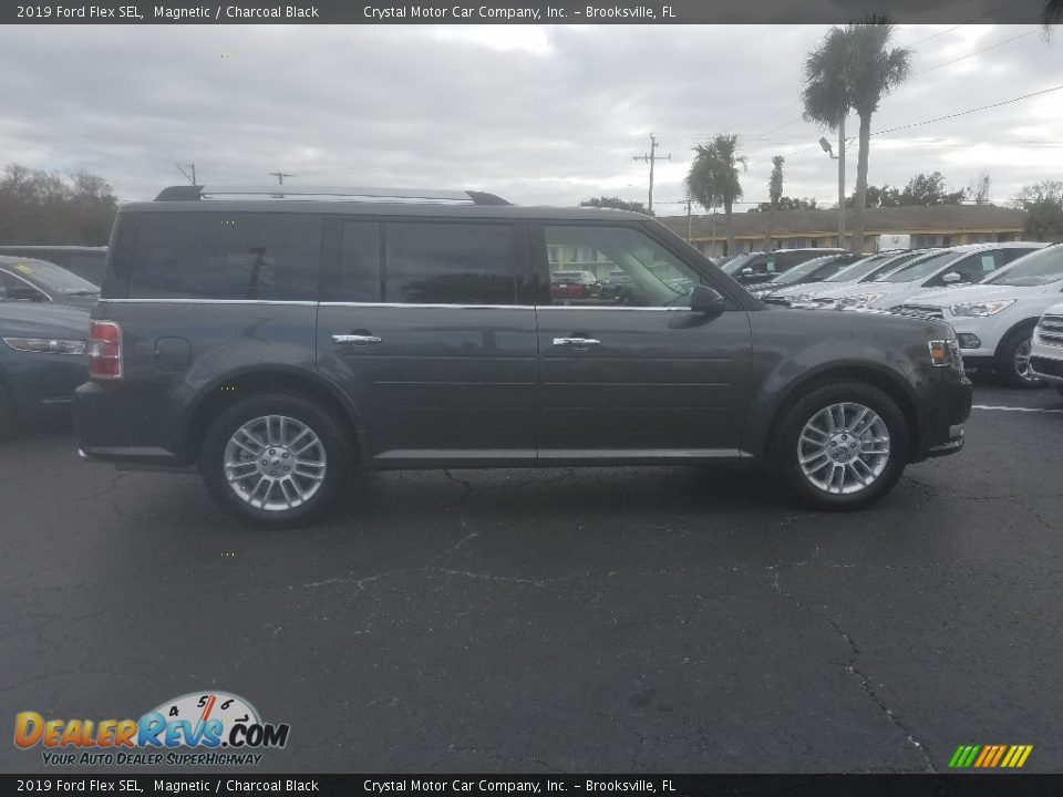 2019 Ford Flex SEL Magnetic / Charcoal Black Photo #6