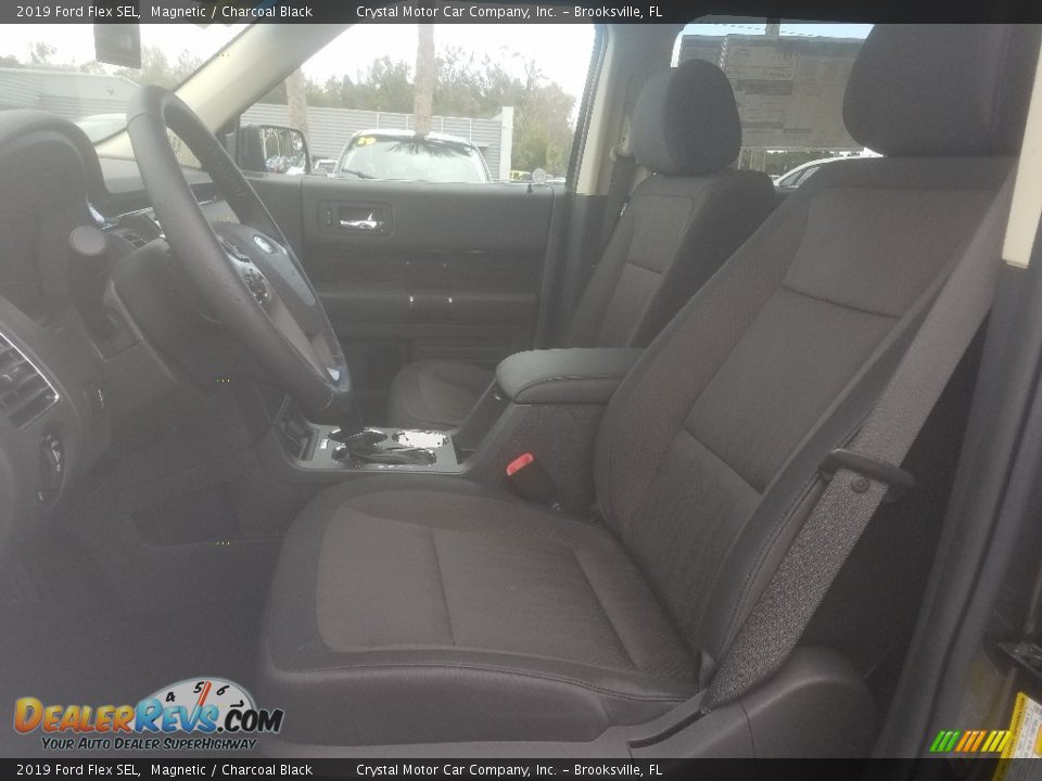 2019 Ford Flex SEL Magnetic / Charcoal Black Photo #9