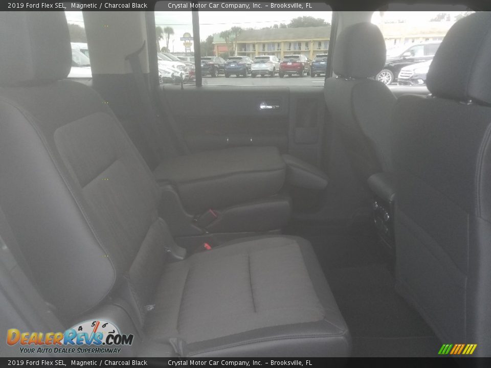2019 Ford Flex SEL Magnetic / Charcoal Black Photo #12